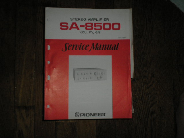 SA-8500 Amplifier Service Manual     ART-122