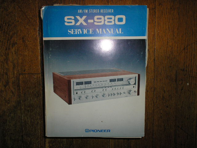SX-980 HG S S/G KC Stereo Receiver Service Manual