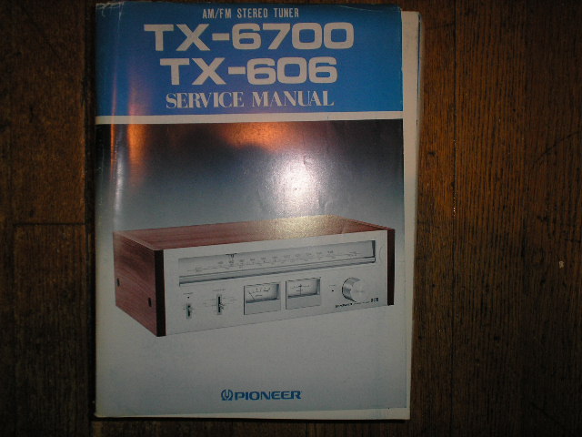 TX-6700II KU KC TX-606 HG S S/G Stereo Receiver Service Manual