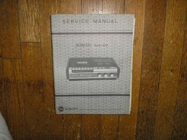 100 Stereo Cassette Tape Deck Service Manual