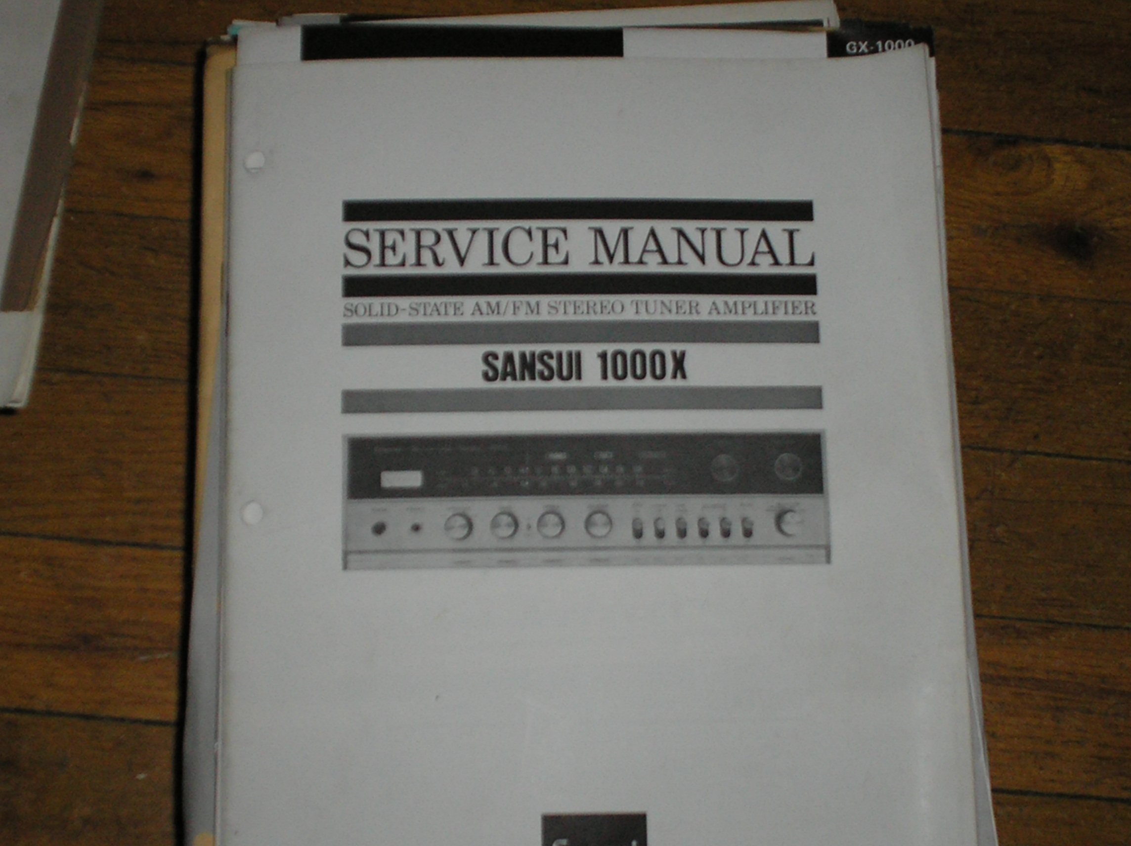 1000X Tuner Amplifier Service Manual