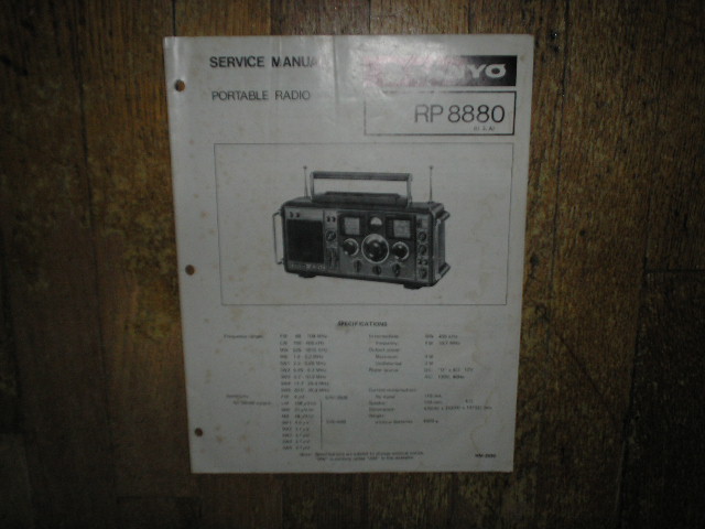 RP-8880 Multi-Band Radio Service Manual 