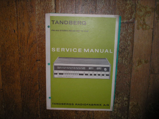 TR-1020 Receiver Service Manual