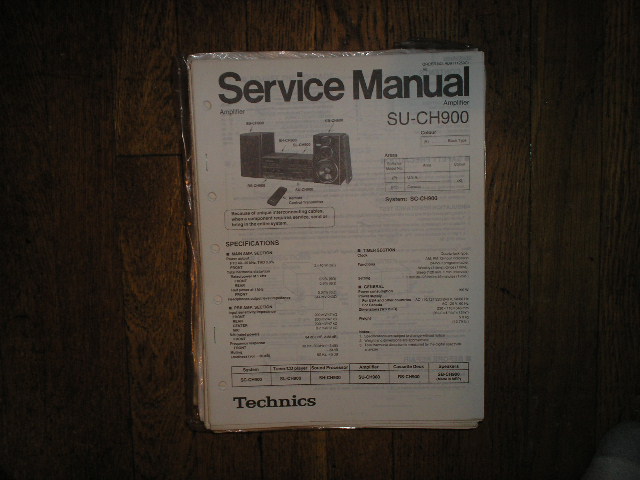 SU-CH900 Amplifier Service Manual