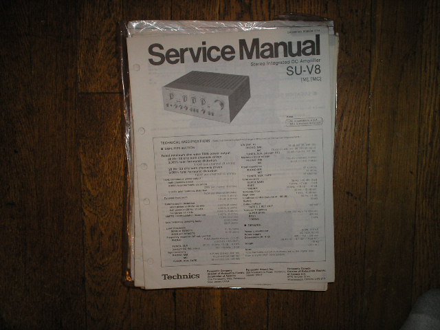 SU-V8 Amplifier Service Manual