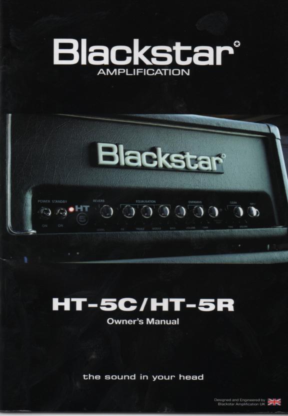 HT-5C HT-5R Amplifier Deutsch Owners Instruction Manual