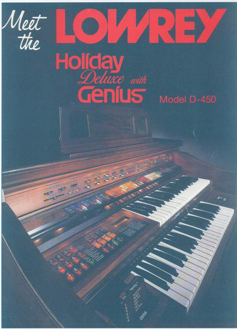D450 Meet the Holiday Organ Owners Manual