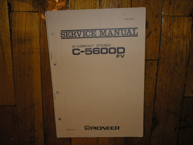 C-5600D C-5600D FV Stereo System Service Manual