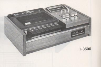 T-3500 Cassette Deck Schematic Only.  It does not contain parts lists, alignments,etc.  Schematics only