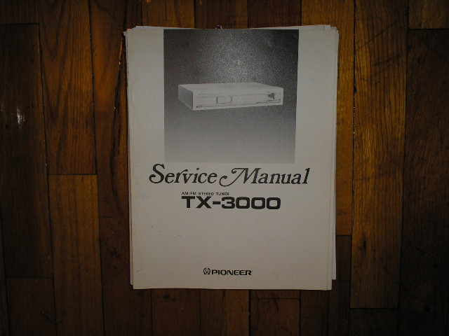 TX-3000 Tuner Service Manual