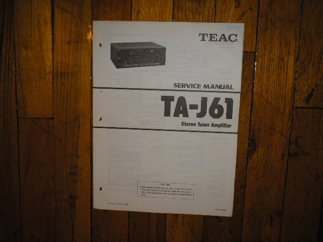 TA-J61 Tuner Service Manual