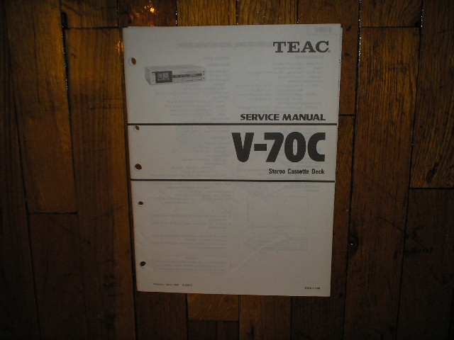 V-70C Cassette Deck Service Manual