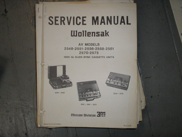 2448 2551 Service Manual