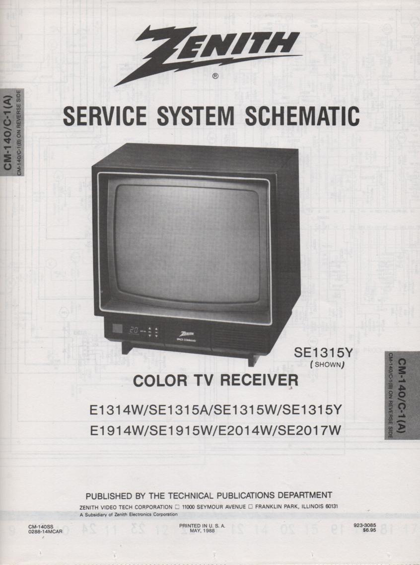 E2014W TV Schematic ..   E1314W Manual


     