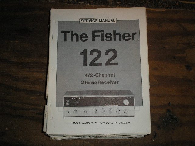 122 Receiver Service Manual  Fisher