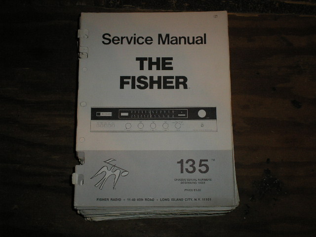 135 Receiver Service Manual  Fisher