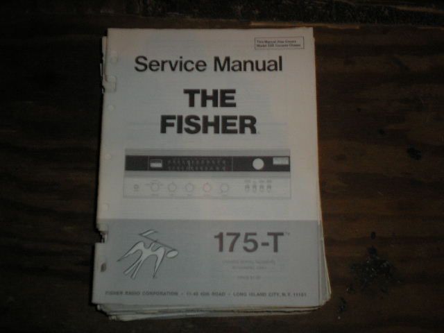 175-T  Receiver Service Manual  Fisher