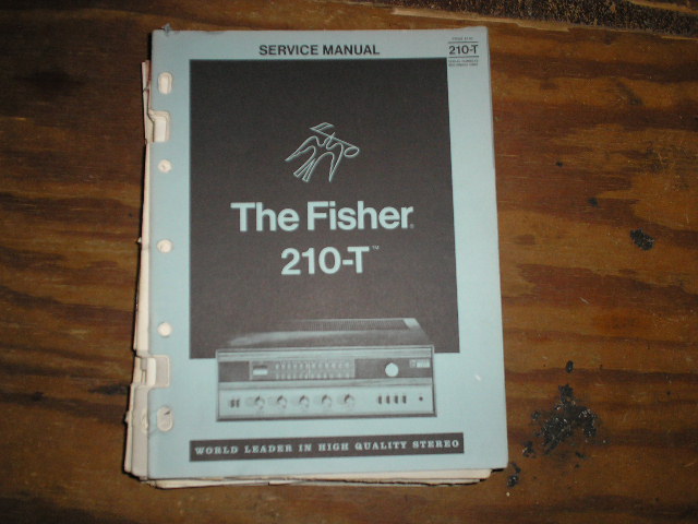210-T Receiver Service Manual  Fisher 