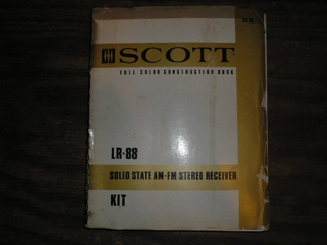 LR-88 Receiver Assembly Manual  Scott