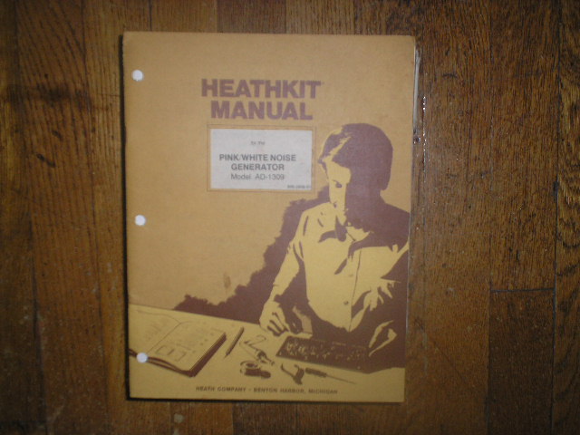 AD-1309 Pink/White Noise Generator Assembly Manual  Heathkit