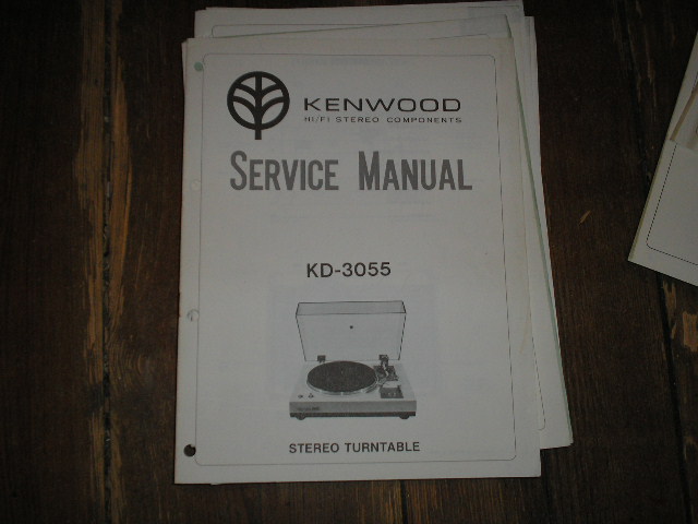 KD-3055 Turntable Service Manual  Kenwood