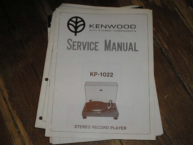 KP-1022 Turntable Service Manual  Kenwood