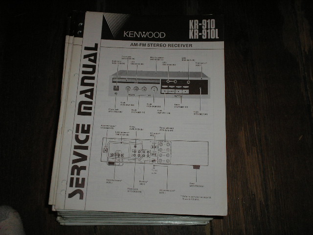 KR-910 KR-910L Receiver Service Manual  Kenwood