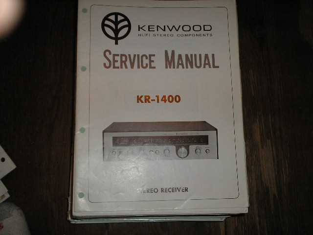 KR-1400 Receiver Service Manual  Kenwood