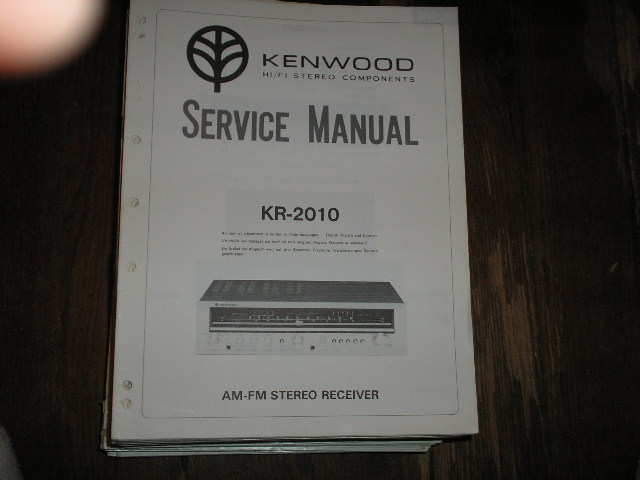 KR-2010 Receiver Service Manual  Kenwood