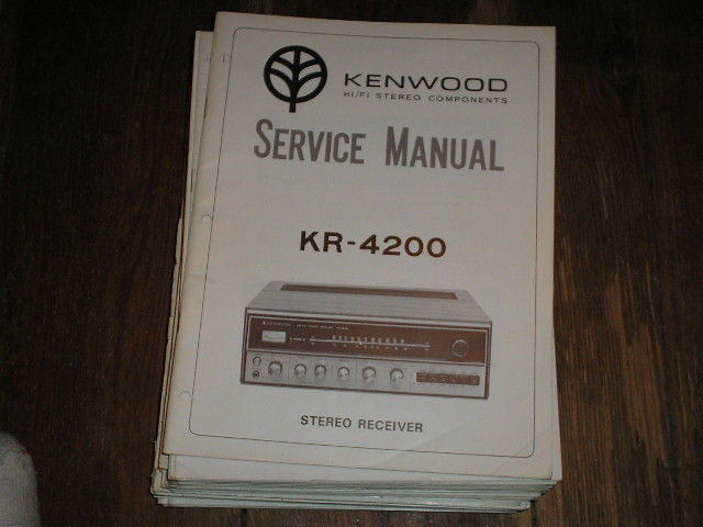 KR-4200 Receiver Service Manual  Kenwood