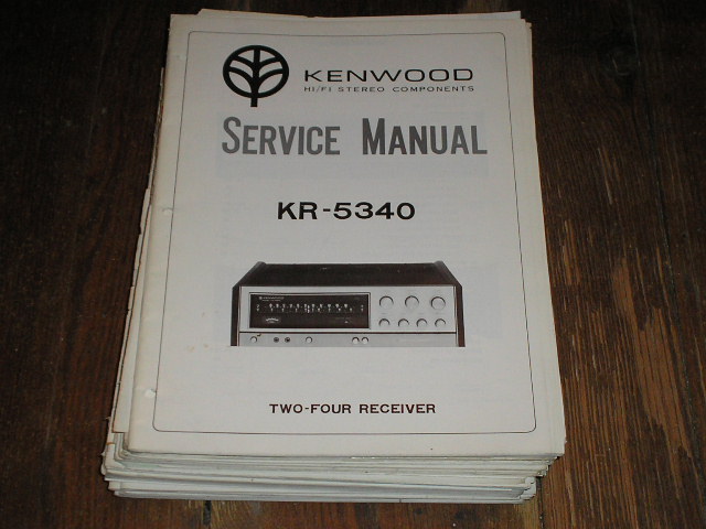 KR-5340 Receiver Service Manual  Kenwood