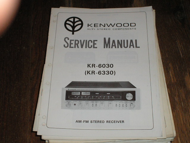 KR-6030 KR-6300 Receiver Service Manual  Kenwood