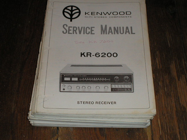 KR-6200 Receiver Service Manual  Kenwood