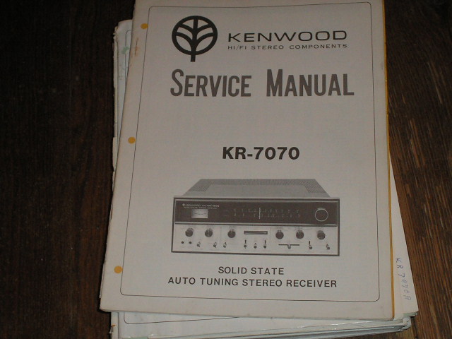 KR-7070 Receiver Service Manual  Kenwood