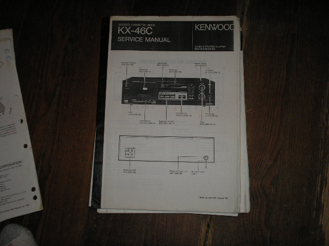 KX-46C Cassette Deck Service Manual