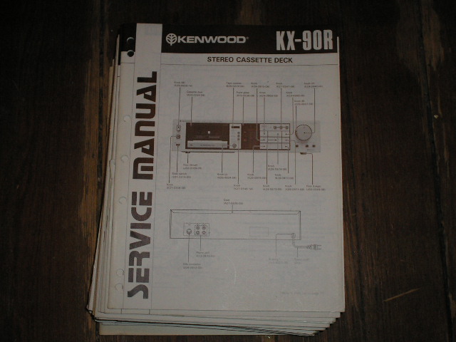 KX-90R Cassette Deck Service Manual B51-1273...888