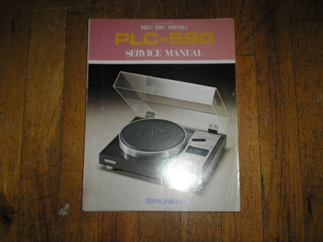 PLC-590 Turntable Service Manual  Pioneer