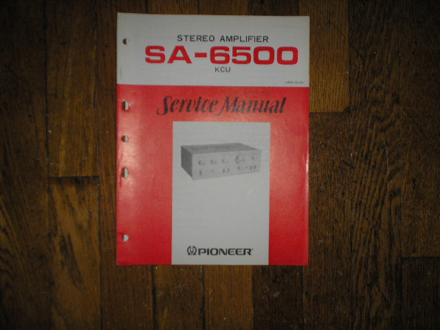 SA-6500 Amplifier Service Manual     ART-151
