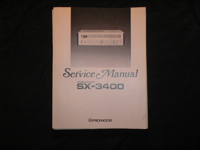 SX-3400 Receiver Service Manual  Pioneer