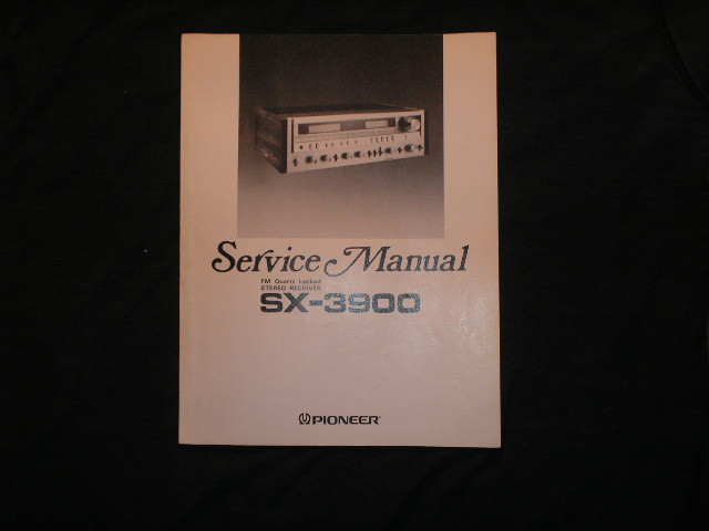 SX-3900 Receiver Service Manual  Pioneer
