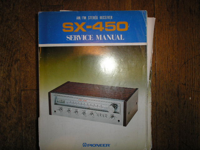 SX-450 S HG KU KC Stereo Receiver Service Manual  Pioneer