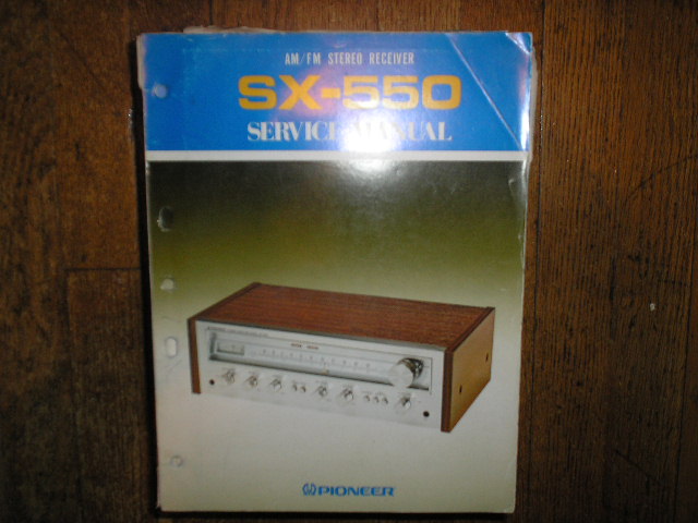 SX-550 HG S Stereo Receiver Service Manual  Pioneer