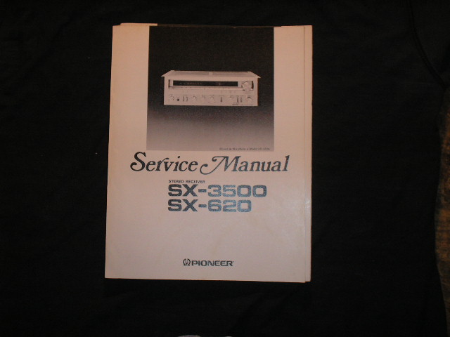 SX-620 SX-3500 Receiver Service Manual  Pioneer