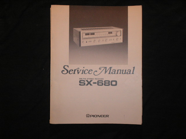 SX-680 Receiver Service Manual  Pioneer