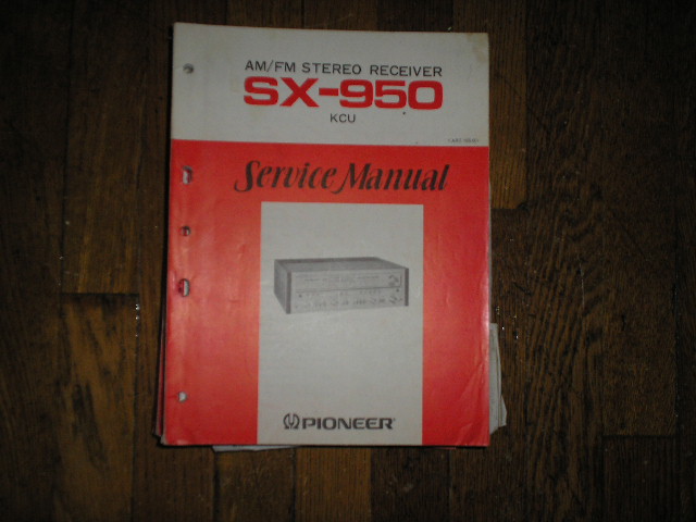 SX-950 Receiver Service Manual  Pioneer