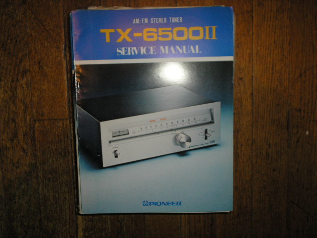 TX-6500 II KU KC S HG Tuner Service Manual