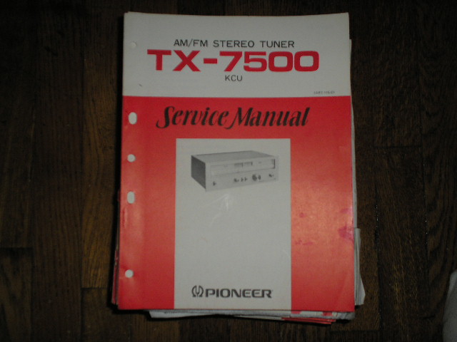 TX-7500 AM/FM Tuner Service Manual ART-115