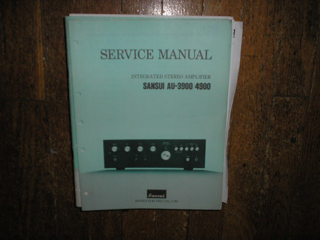 AU-3900 AU-4900 Amplifier Service Manual
