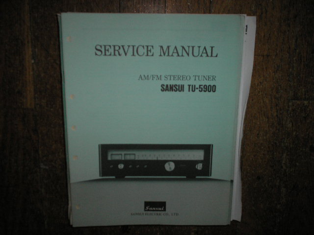 TU-5900 Tuner Service Manual  Sansui 