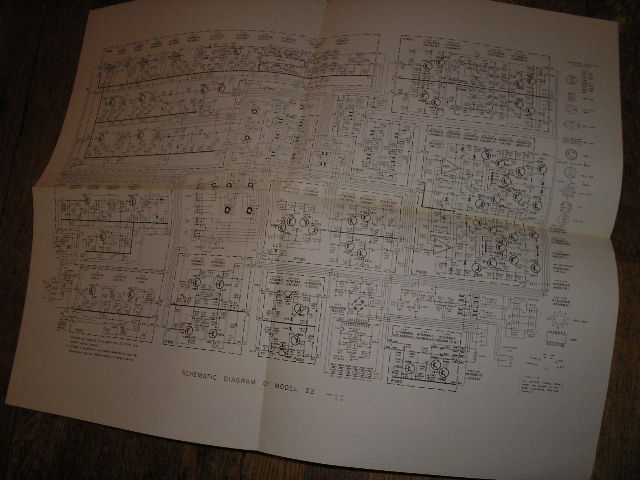 Model 22 Tape Recorder Schematic Only  TANDBERG